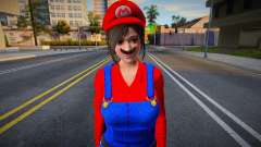 DOAXVV Sayuri - Super Mario Outfit v1 für GTA San Andreas