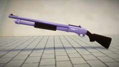 Chromegun Purple Gun für GTA San Andreas