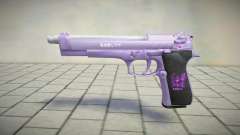 Purple Gun Desert Eagle pour GTA San Andreas
