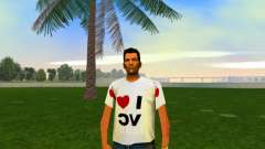 Tommy I Love VC T-Shirt pour GTA Vice City