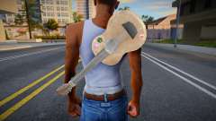 Guitare sur le dos pour GTA San Andreas
