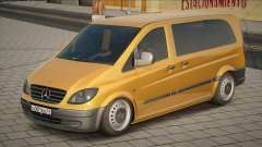 Mercedes-Benz Vito [Yellow] pour GTA San Andreas