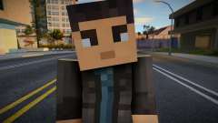 Triboss Minecraft Ped pour GTA San Andreas