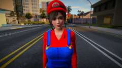 DOAXVV Sayuri - Super Mario Outfit v2 für GTA San Andreas