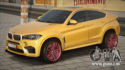 BMW X6m [Yellow] für GTA San Andreas