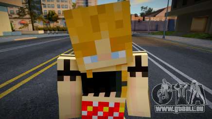 Wfypro Minecraft Ped pour GTA San Andreas