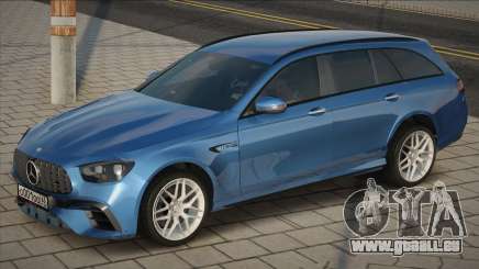 Mercedes-Benz E63s AMG Wagon [Blue] für GTA San Andreas
