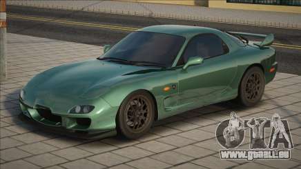Mazda RX7 [Green] für GTA San Andreas