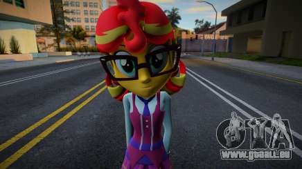 My Little Pony Sunset Shimmer School Uniform pour GTA San Andreas