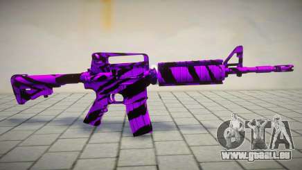 Fiolet Gun - M4 für GTA San Andreas