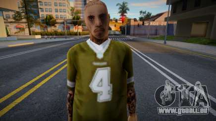 Tattooed gang member from The Vagos Gang pour GTA San Andreas