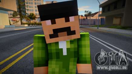 Psycho Minecraft Ped für GTA San Andreas
