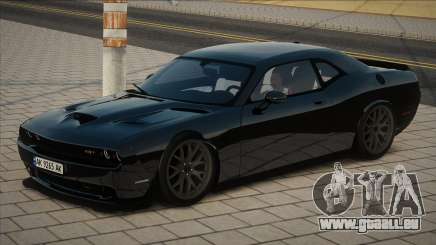 Dodge Challenger SRT Hellcat Black für GTA San Andreas