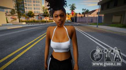 Jolie fille à la peau foncée pour GTA San Andreas