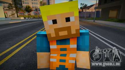 Wmycon Minecraft Ped für GTA San Andreas
