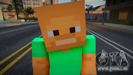Shmycr Minecraft Ped pour GTA San Andreas