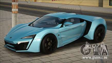 W Motors Lykan HyperSport Ukr Plate pour GTA San Andreas