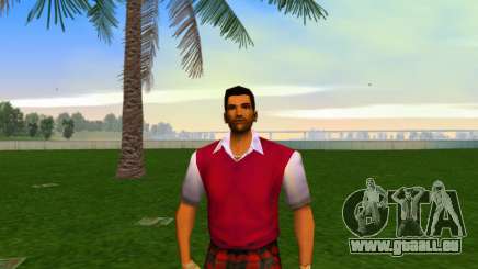 Remastered Custom Tommy [ESRGAN] Player4 pour GTA Vice City