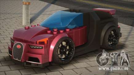 Bugatti Chiron Lego für GTA San Andreas