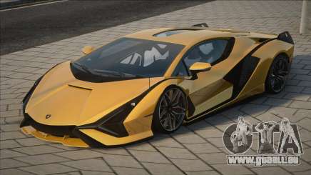Lamborghini Sian Yel pour GTA San Andreas