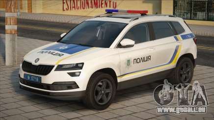 Skoda Karoq 2017 Police d’Ukraine pour GTA San Andreas