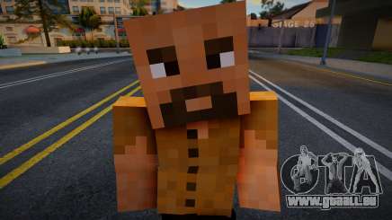 Wmotr1 Minecraft Ped pour GTA San Andreas