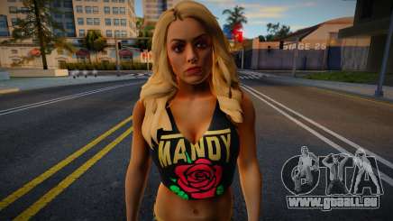 Mandy Rose Golden Outfit WWE für GTA San Andreas