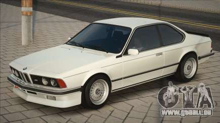 BMW M6 E24 CSI [White] pour GTA San Andreas