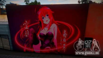 Mural Rias Gremory v1 für GTA San Andreas