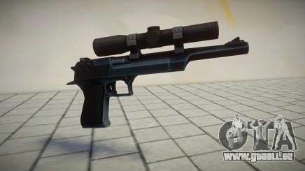 Long Muzzle Desert Eagle (Meryl Gun) - MGS4 v1 für GTA San Andreas