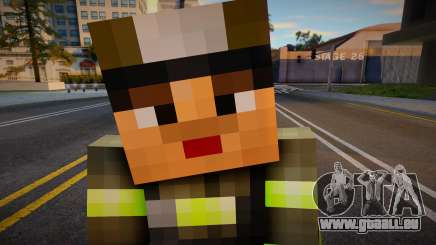 Sffd1 Minecraft Ped pour GTA San Andreas