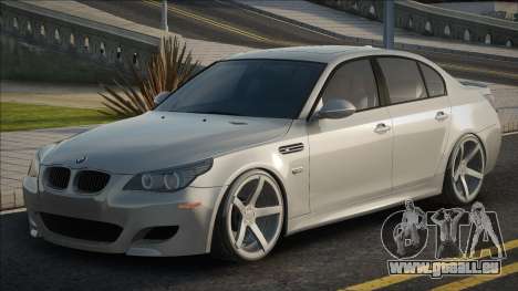 BMW M5 E60 Silver Edit pour GTA San Andreas