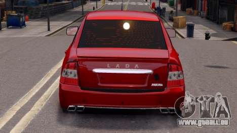 Lada Priora 2170 Vossen pour GTA 4