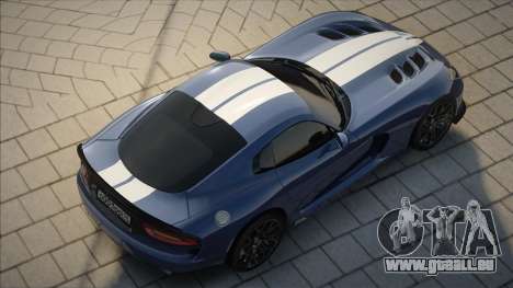 Dodge Viper GT [Blue] pour GTA San Andreas