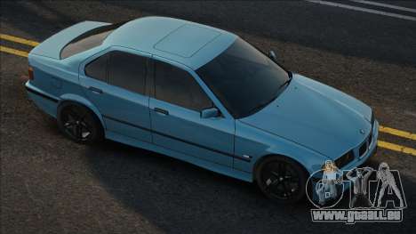 BMW E36 Blue pour GTA San Andreas