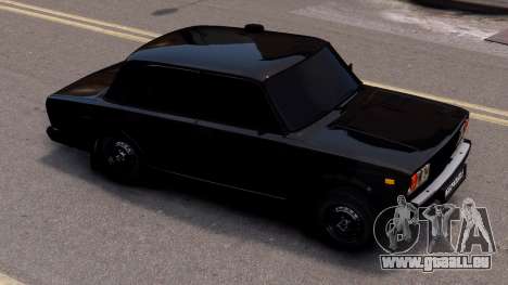Vaz 2107 [Black] für GTA 4