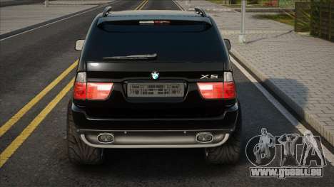 BMW X5e Black Edition pour GTA San Andreas