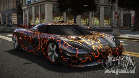 Koenigsegg Agera One G-Sport S14 pour GTA 4