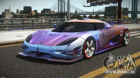 Koenigsegg Agera One G-Sport S2 pour GTA 4