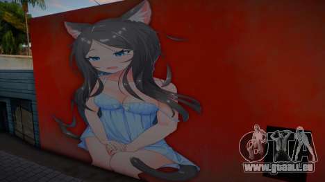 Anime Girl Wall Art pt. 4 pour GTA San Andreas