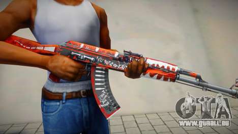 AK47 Savagery by SHEPARD für GTA San Andreas