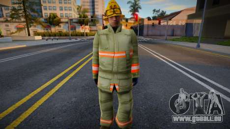 Lafd1 Upscaled Ped pour GTA San Andreas