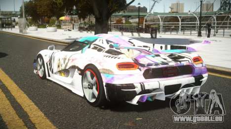 Koenigsegg Agera One G-Sport S4 pour GTA 4