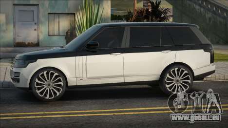Land Rover Range Rover SVA Stock Black White für GTA San Andreas