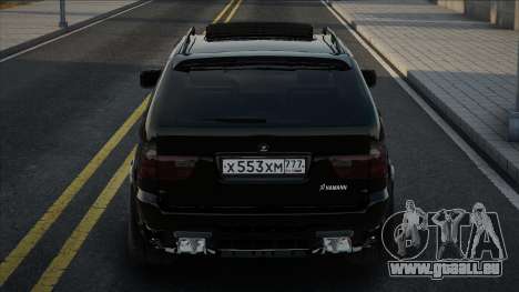 BMW X5 Hammam pour GTA San Andreas