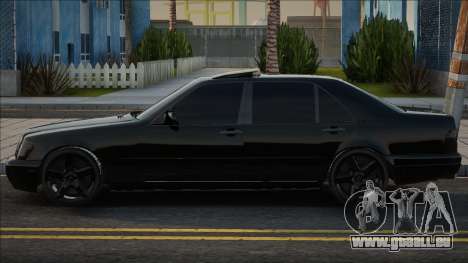 Mercedes-Benz S600 Black edit für GTA San Andreas