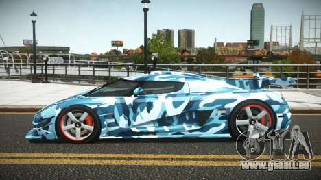 Koenigsegg Agera One G-Sport S1 pour GTA 4