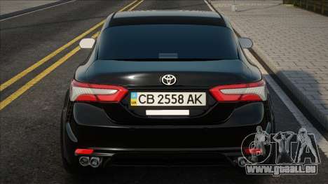 Toyota Camry GT 2018 [Ukr Plate] pour GTA San Andreas