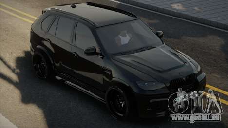 BMW X5M Black Version pour GTA San Andreas