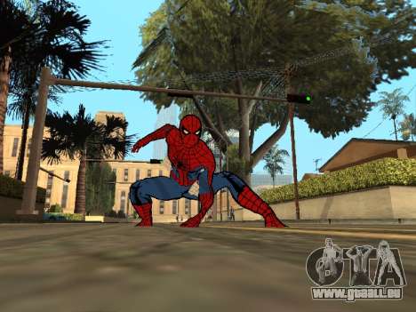 SPIDER-MAN (JOHN ROMITA SR. COMICBOOK-STIL) für GTA San Andreas